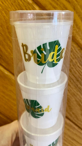 THOM300-Z Bridal Party Shot Glasses