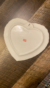 ELLA100-N Heart Plate & Candles