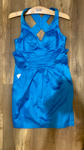 ELLA100-E Turquoise Dress. Size 3/4