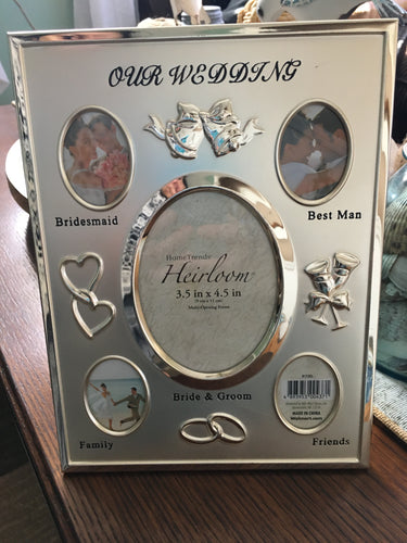 HAMM100-AB Silver “Our Wedding” Frame