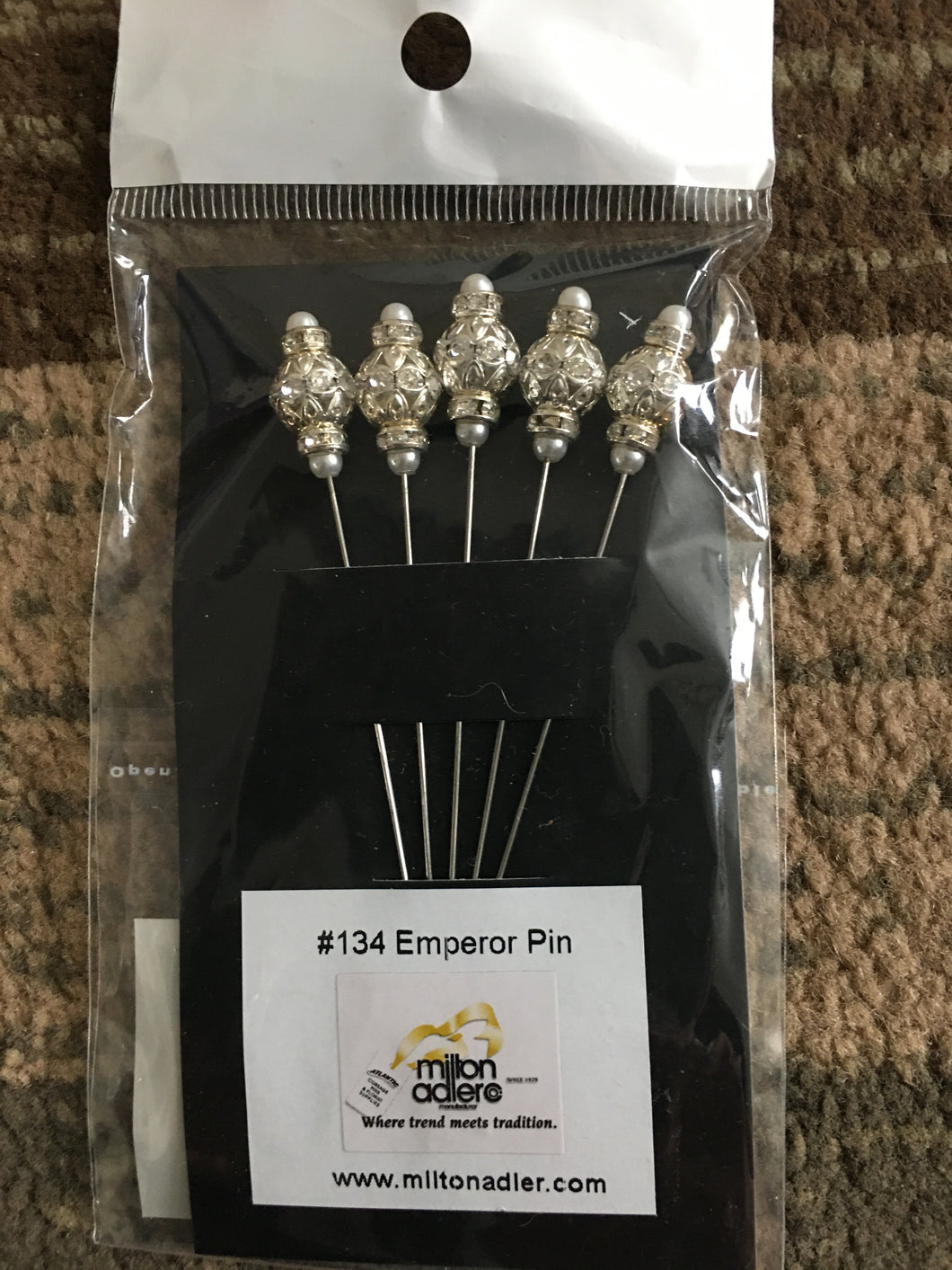 MYTR100-X.  Set of 5 Hair Pins