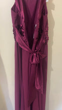 Load image into Gallery viewer, KIST100-B Sangria Long Gown. Size 12