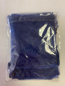 MILL200-AA Navy Organza Bags