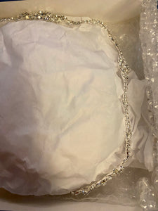 HALE100-D Halo Bridal Headpiece. New