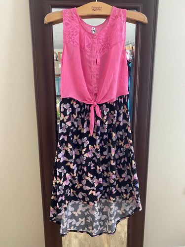 NIEV100-T Butterfly Sun Dress. Size J 10/12