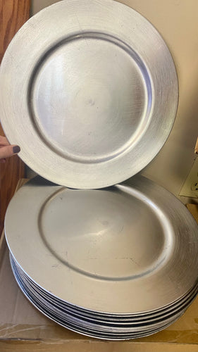 POLA100-C Silver Charger Plate
