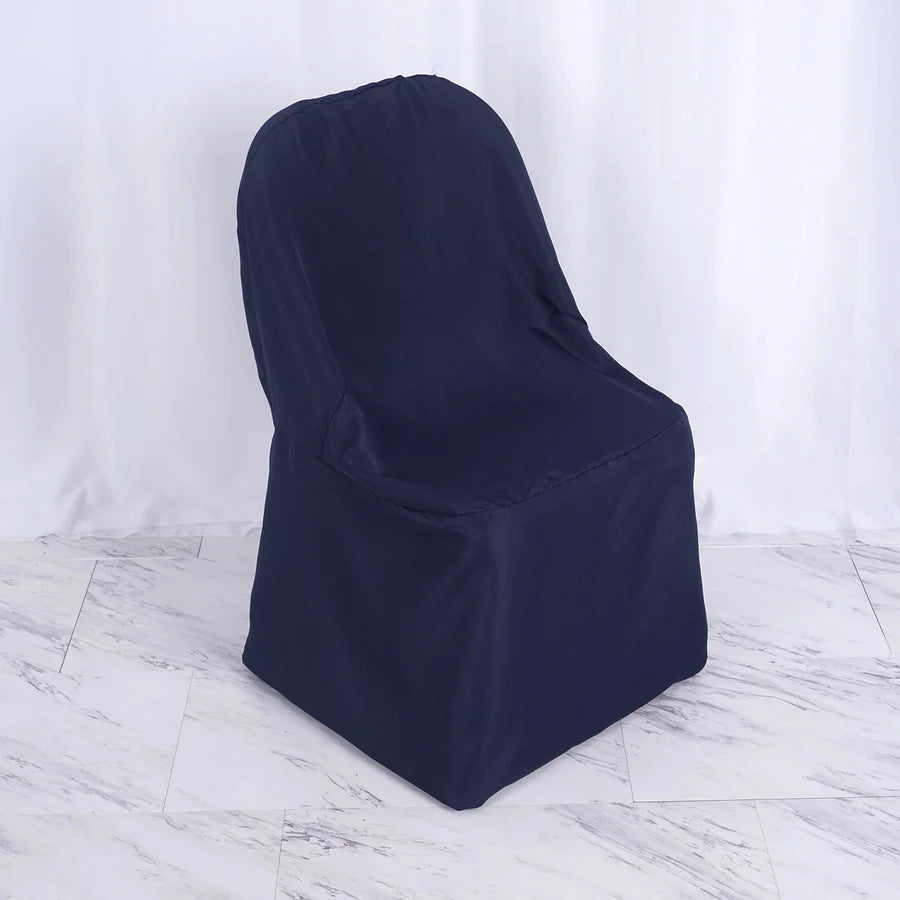 SMIT600-C Navy Folding Chair Covers