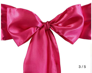 STIG100-E Fuchsia Chair Bows