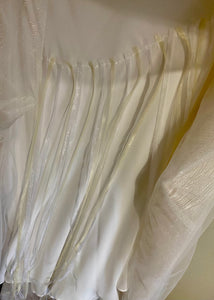 GIRO100-A Iridescent Blush Bridal Gown. Size “Custom 12”