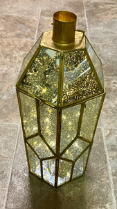 BROW400-B Mercury Glass Lantern