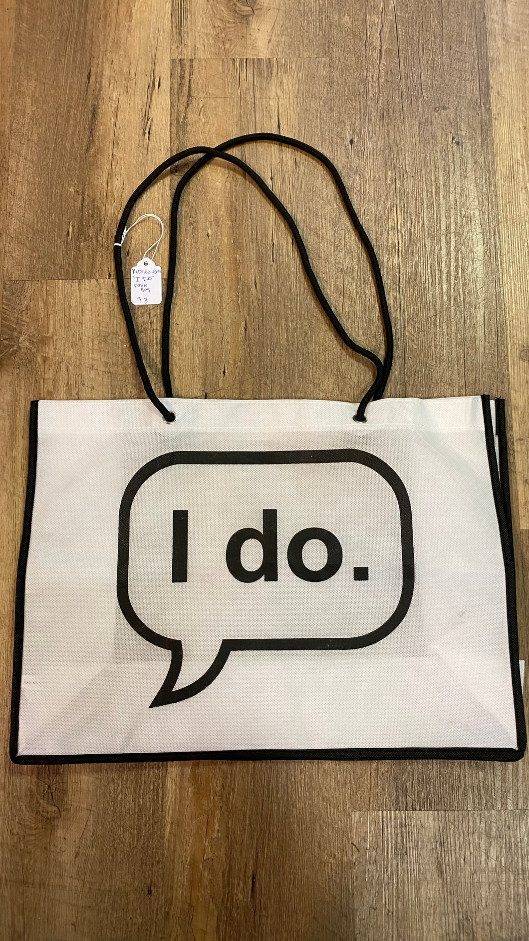 RUDO100-BM “I Do” Reusable Bag