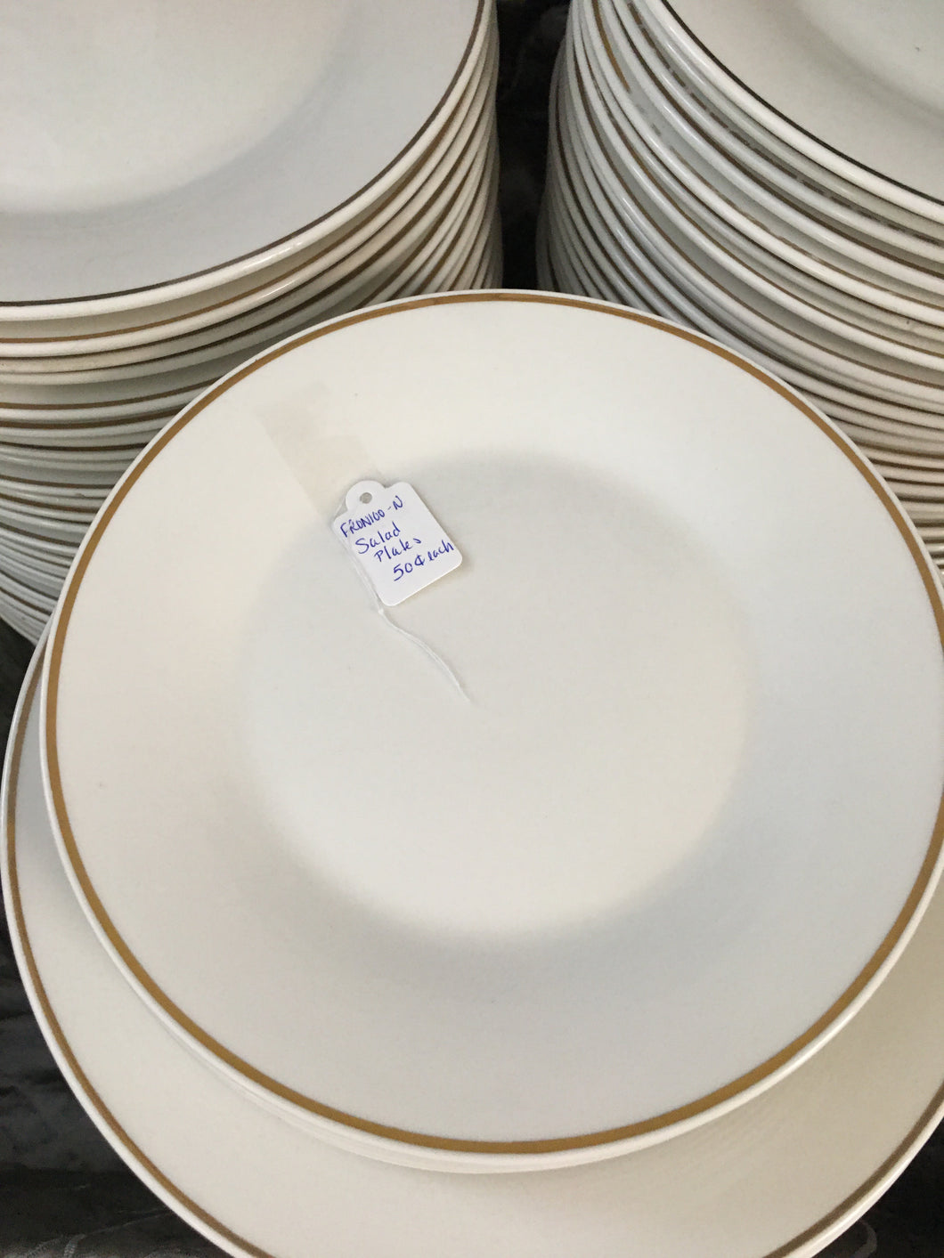 FRON100-N  Ceramic Salad Plates