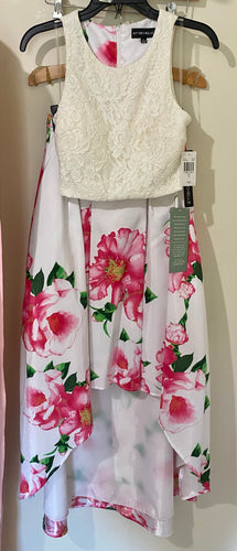 MYER300-E 2 Piece White Dress, Size 3/5