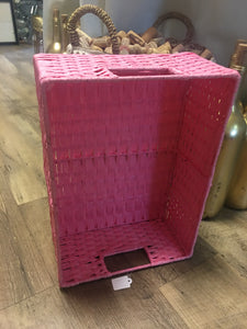 MCCO100-R  Medium Pink Basket