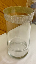 Load image into Gallery viewer, WIEG100-AH Silver Trim Vase