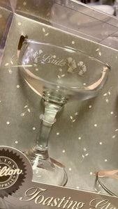 SMEG100-BQ Bride & Groom Glass Sets