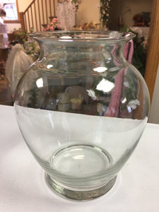 LONG100-L.  Glass Vase