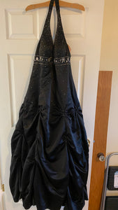 SHAR200-Z Black Ball Gown. Size 13/14