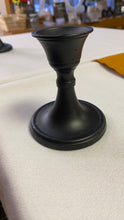 Load image into Gallery viewer, LAWS100-K Black Taper Candle Holder