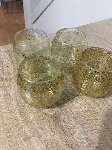 LYNC200-BJ  Glitter Votive Cups