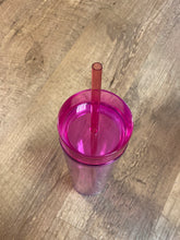 Load image into Gallery viewer, RUDO100-AL 16 oz. Pink Straw Cup