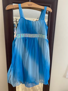 NIEV100-L Blue Short Dress. Junior 14/16