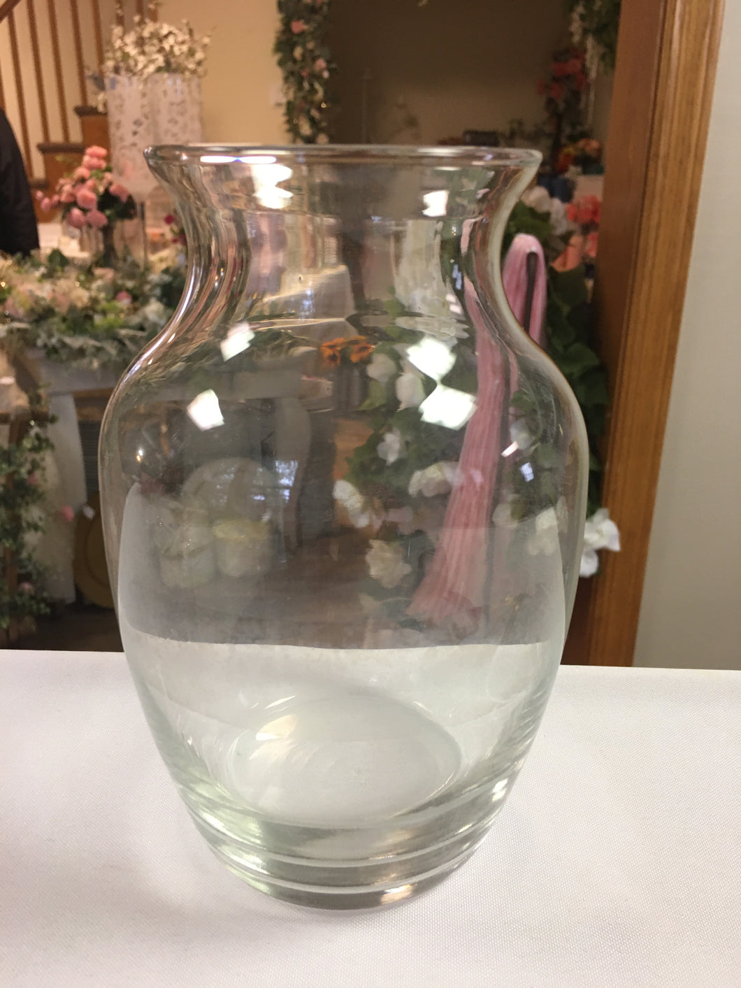 LONG100-M.  Glass Vase
