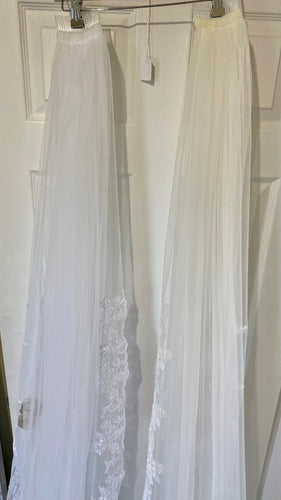 SHAF100-O Ivory Cathedral Veil