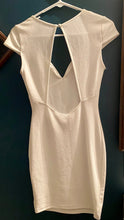 Load image into Gallery viewer, ELLA100-V Short, White Dress. Size 0/2