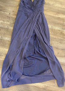 GIRO100-C Stormy Mauve Gown. Size 12