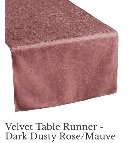 JOHN200-U Dusty Rose Table Runners