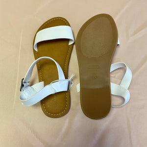 MILL300-I White Sandals. Size 5