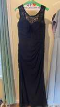 Load image into Gallery viewer, RUDO100-K Black Bridesmaid Gown. Size 4