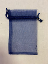 Load image into Gallery viewer, MILL200-AA Navy Organza Bags