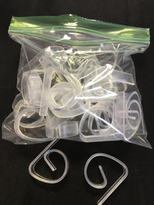 MICH100-Q Set of 27 Plastic Tablecloth Clips