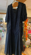 Load image into Gallery viewer, HENR300-A Sparkly Black Gown. Size 30W