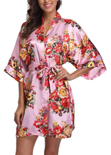 RUDO100-F NWT Floral Robe