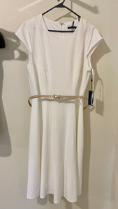JAPA100-G NWT Tommy Hilfiger White Dress. 16