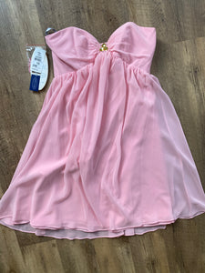 SMEG100-H Short, Pink Gown. Size 10