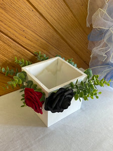 BROW200-S Wooden Eucalyptus Centerpiece