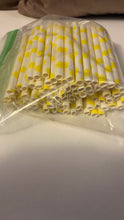 Load image into Gallery viewer, HOOD100-AN Short Yellow Straws