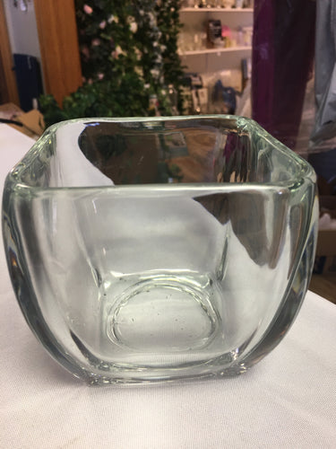 SMIT300-F.  Square Glass Vase