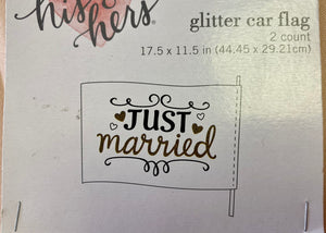 ALEX100-C “Just Married” Flags