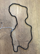 Load image into Gallery viewer, HILD100-Y Black Bead Necklaces