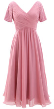 Load image into Gallery viewer, BLOS100-G Pink Tea-Length Gown. Size 16
