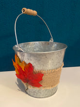 Load image into Gallery viewer, BLOS100-X Fall Galvanized Bucket