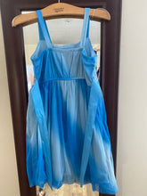 Load image into Gallery viewer, NIEV100-L Blue Short Dress. Junior 14/16