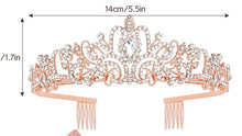 Load image into Gallery viewer, RING200-E Rose Gold Tiara