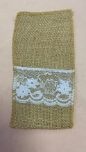 Load image into Gallery viewer, HANN200-L Burlap Cutlery Pouches