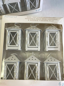 SNYD100-AU Mini Tea Light Lanterns